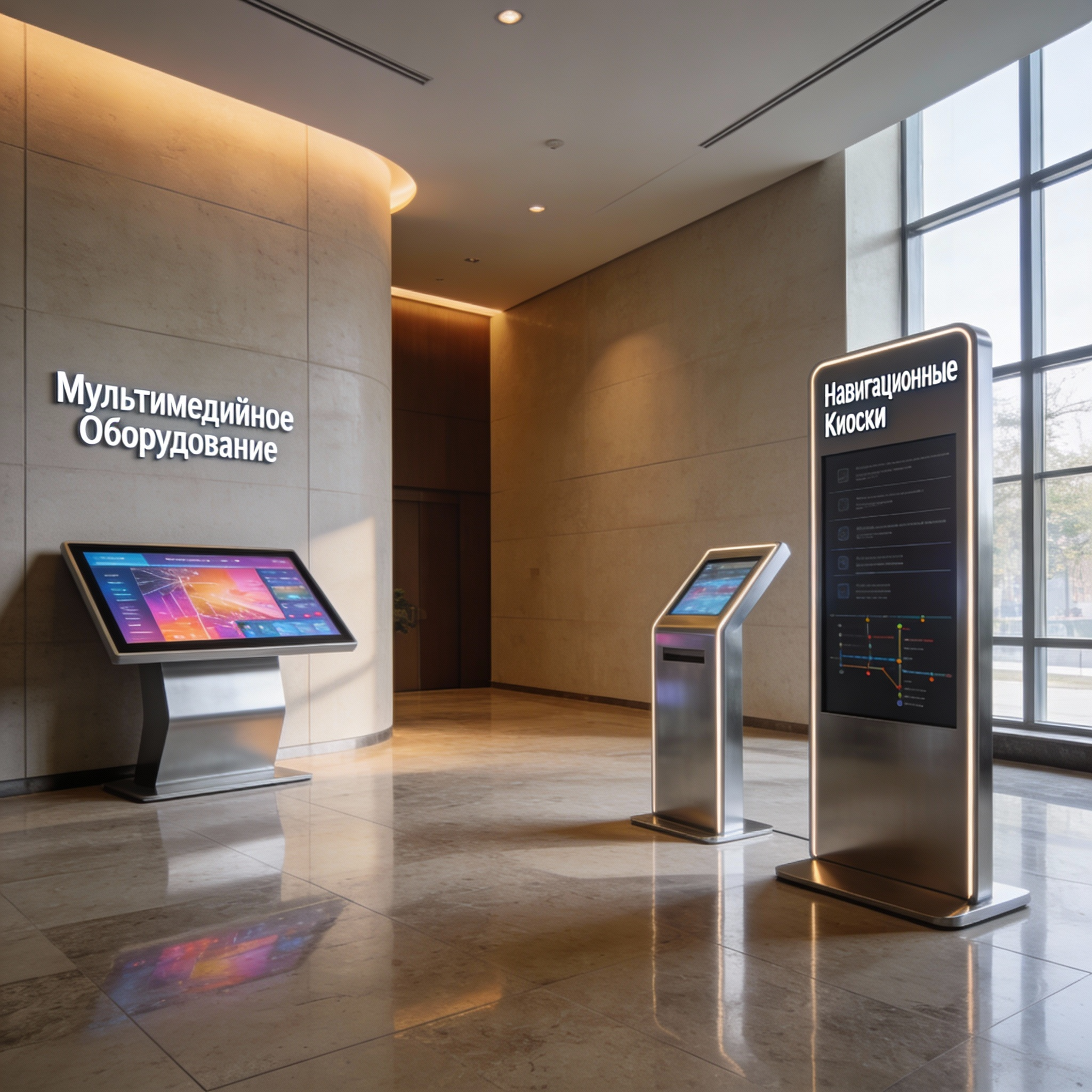 Оборудование фойе и холлов компаний